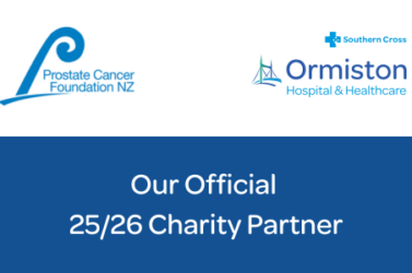 Ormiston Hospital & Healthcare have named Prostate Cancer Foundation NZ as our official charity partner.